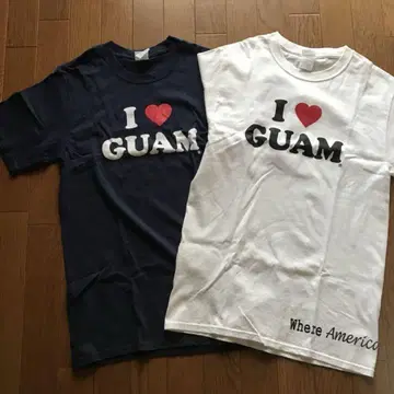 I LOVE GUAM 티셔츠 2장 세트