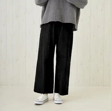 [ SALE ] 스트레치 코듀로이 팬츠 블랙