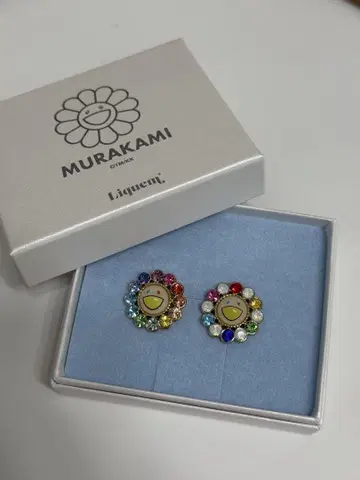 MURAKAMI Liquem 꽃 모양 귀걸이