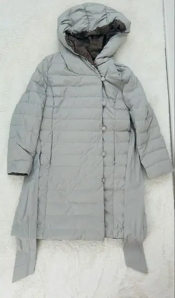 다운 자켓 후드 부착 사이즈 40