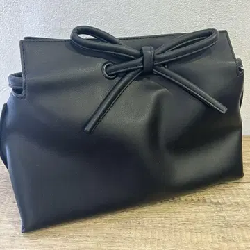 SNIDEL 스나이델 스퀴즈 리본 숄더백