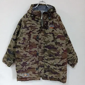 BLUE CROSS 블루크로스 카모플라주 남성용 다운 자켓 M