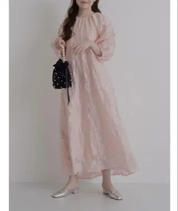 jumelle 결혼식 포멀 jacquard dress