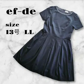 ef-de 네이비 원피스 13호 LL 포멀 출퇴근