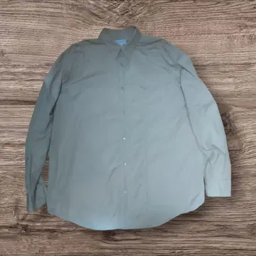UNITED ARROWS 블루라벨 코튼 셔츠 L 베이지