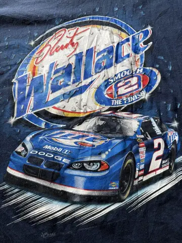 NASCAR 모터스 스포츠 셔츠 데일 웨일스 사이즈 L