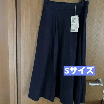 무인양품 스트레치 라이트 온스 데님 스커트 S 사이즈