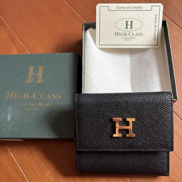 HIGH-CLASS 3단 폴더형 지갑 블랙