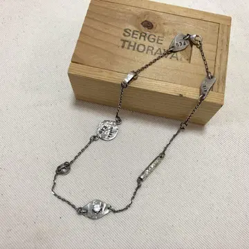 [ SERGE THORAVAL ] 자연의 기본 요소 실버 목걸이