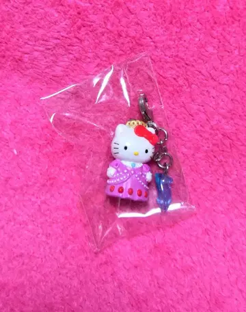 헬로키티 신데렐라 지퍼 마스코트 참 HELLO KITTY