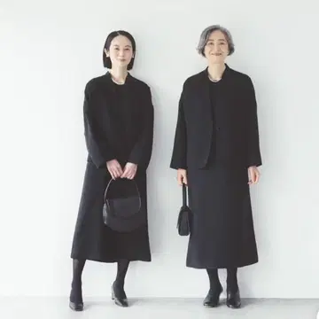 [ 새상품! ] 블랙 포멀 / 원피스 & 자켓 2세트 ( L 사이즈 )
