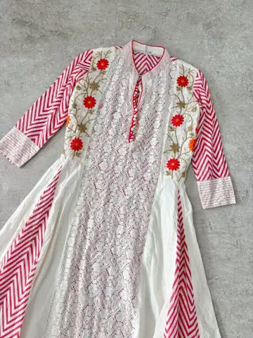 자수 빈티지 원피스