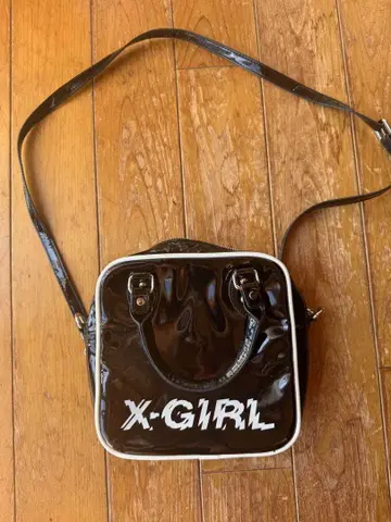 X-GIRL 광택 숄더백