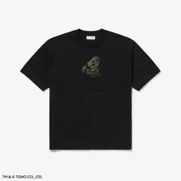 라코스테 LACOSTE 고질라 콜라보 모스라 T셔츠 US L