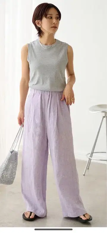 relume 프렌치 린넨 팬츠