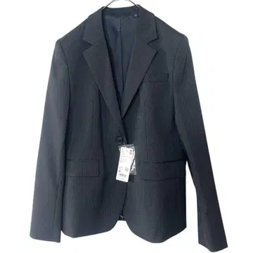 택 포함 새상품 UNIQLO 스트레치 테일러드 자켓 40 다크 그레이