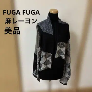 후가후가 FUGA FUGA 비대칭 린넨 레이온 베스트