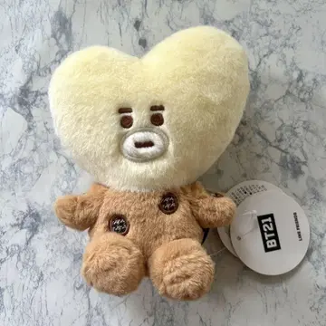 tata BTS BT21 타타 타타 태태 태현 V 봉제 인형 글렌체크