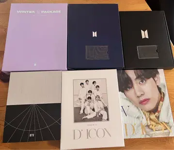BTS DICON 윈터 패키지 멤버십 키트 포토북 묶음 판매