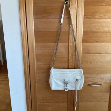 레베카밍코프 화이트 숄더백