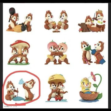 디즈니 칩과 데일 피규어 대친한 친구 시리즈 음악회 칩데