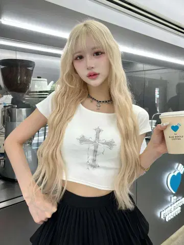 완판템 Darich 크로스페더 컴팩트 셔츠 WHT