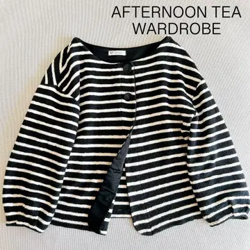 AFTERNOON TEA WARDROBE 긴팔 가디건 자켓