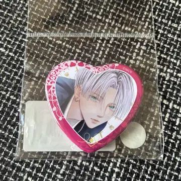 사랑스러운 립 틴트 하트형 캔뱃지