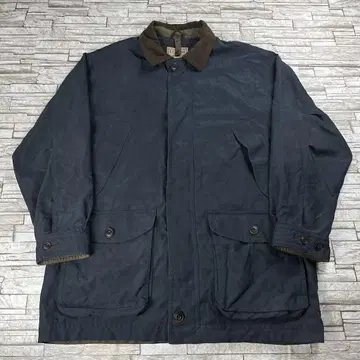 L.L.Bean 헌팅 자켓 롱 코트 네이비 L