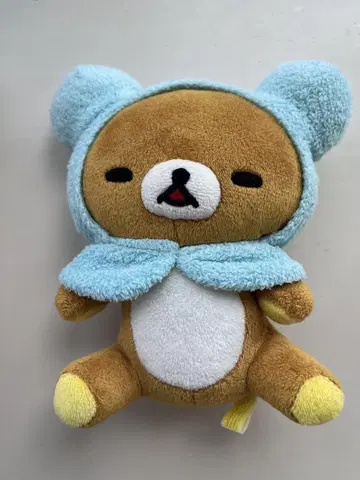 따뜻한 후드 봉제 인형 리락쿠마 산엑스