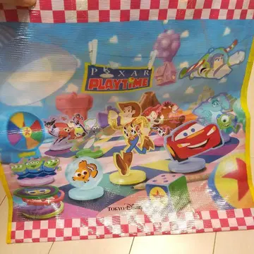 PIXAR PLAYTIME 비닐 쇼핑백