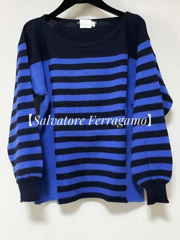[ Salvatore Ferragamo ] 스트라이프 니트