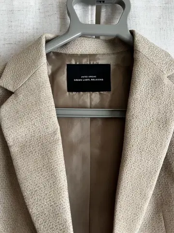 [ 새상품 ] GREEN LABEL RELAXING 자켓 베이지 38 M