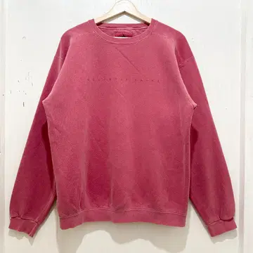 90s USA제 AUTHENTIC PIGMENT 맨투맨 핑크 L