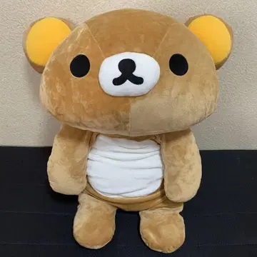 60cm BIG 리락쿠마 누워있는 엎드린 봉제 인형 산엑스