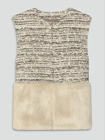 띠어리 럭스 Oak Shearling Liana Vest 미사용 새상품
