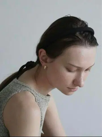clane 새상품 NARROW GROSGRAIN HAIR BAND 클라네