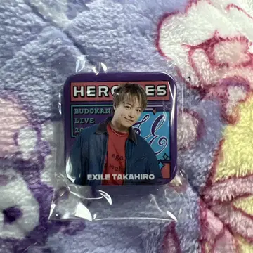 EXILE TAKAHIRO 회장 한정판 가챠 실사 캔뱃지 헤라클레스