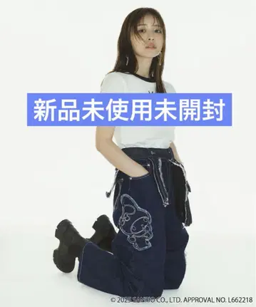 basicks My Melody Kuromi PATCH DENIM