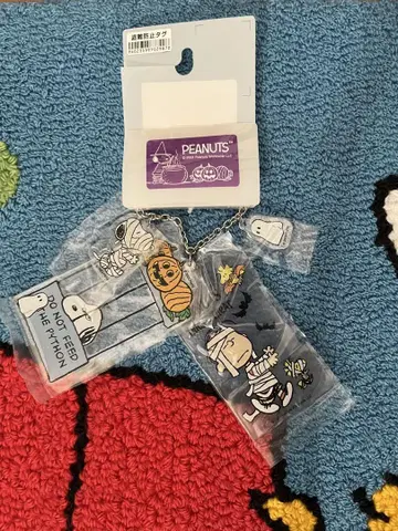 [ 새상품 택 포함 ] 스누피 슬라이드 키 참 키링