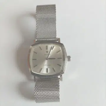 Waltham Maxim 수동 와인딩 시계 실버