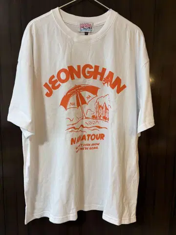 SEVENTEEN 정한 나나투어 티셔츠 L 사이즈 미사용 새상품