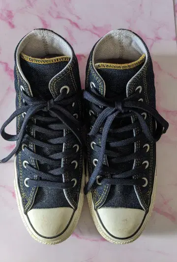 CONVERSE ALL STAR 데님 하이컷 스니커즈