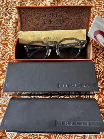 LINDBERG 금자안경 케이스 3개