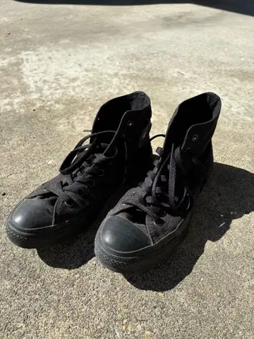 US 기획 CONVERSE ALL STAR 블랙 하이컷 27.5cm