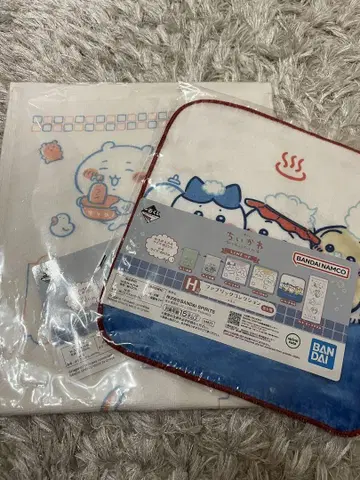 치이카와(먼작귀) 1번 복권 타월 2개