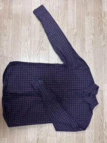 STEVENSON OVERALL Co. 체크 무늬 긴팔 셔츠