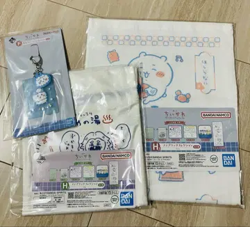 제일복권 치이카와 F상 H상 총 3점 러버 참 패브릭 컬렉션