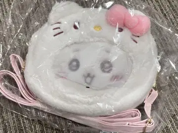 치이카와 산리오 콜라보 헬로키티 봉제 인형 숄더백 미니백