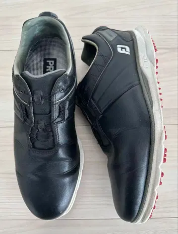 풋조이 FJ PRO SL BOA 스파이크리스 신발 블랙/그레이